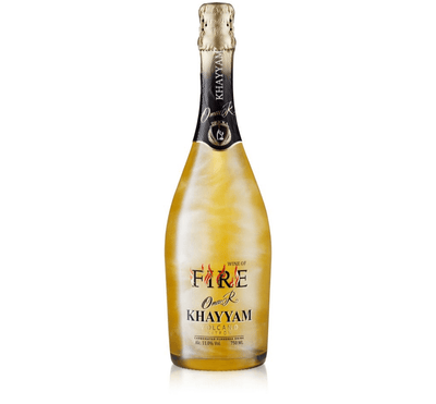 6 x Fire Volcano - Premium Sparkling Wine with Visual Effect - Lemon