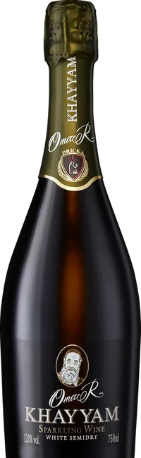 Omar Khayyam's Legend premium sparkling wine, white semi-dry, 75cl bottle