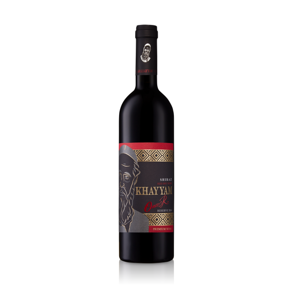 Omar Khayyam Shiraz 2014 Reserve red dry wine bottle